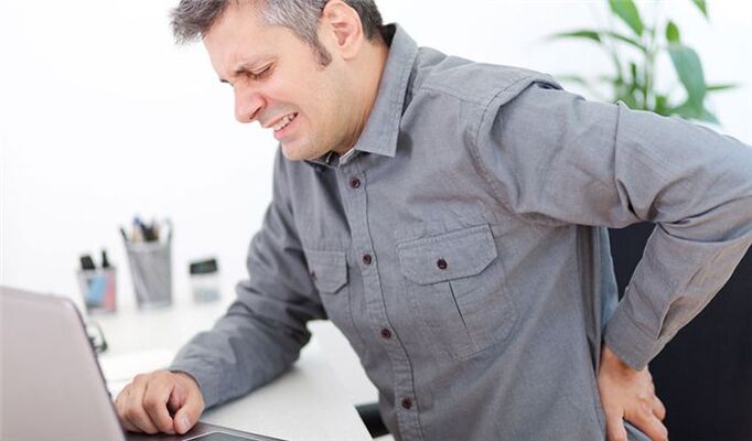 back pain with osteonecrosis